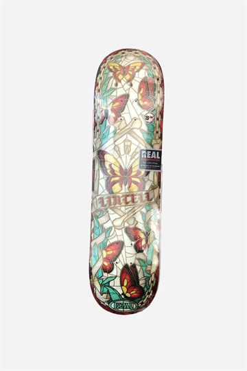 Real Lintell Cathedral Skateboard 8.28 - Vit